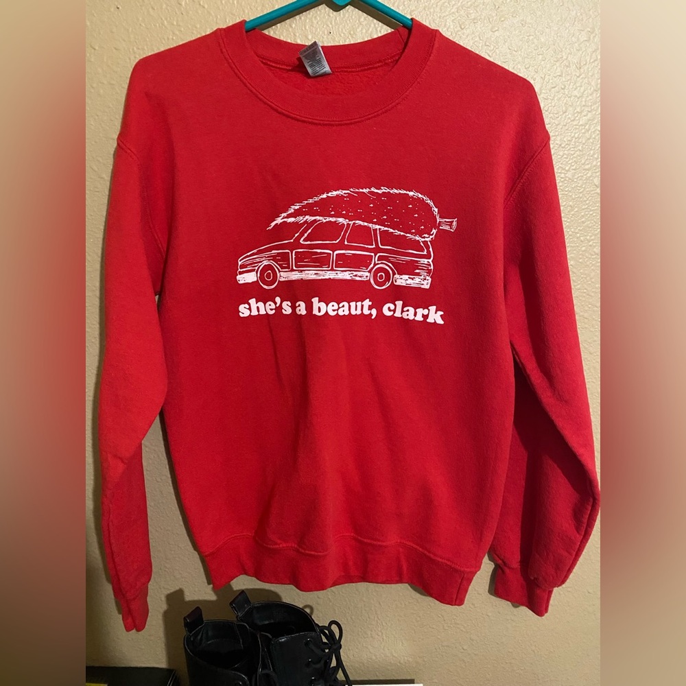 Red Sweatshirt Size Small